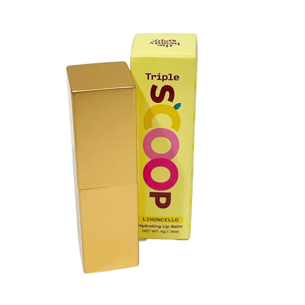 The Beauty Spy Limoncello Triple‎ Scoop Hydrating Lip Balm NEW